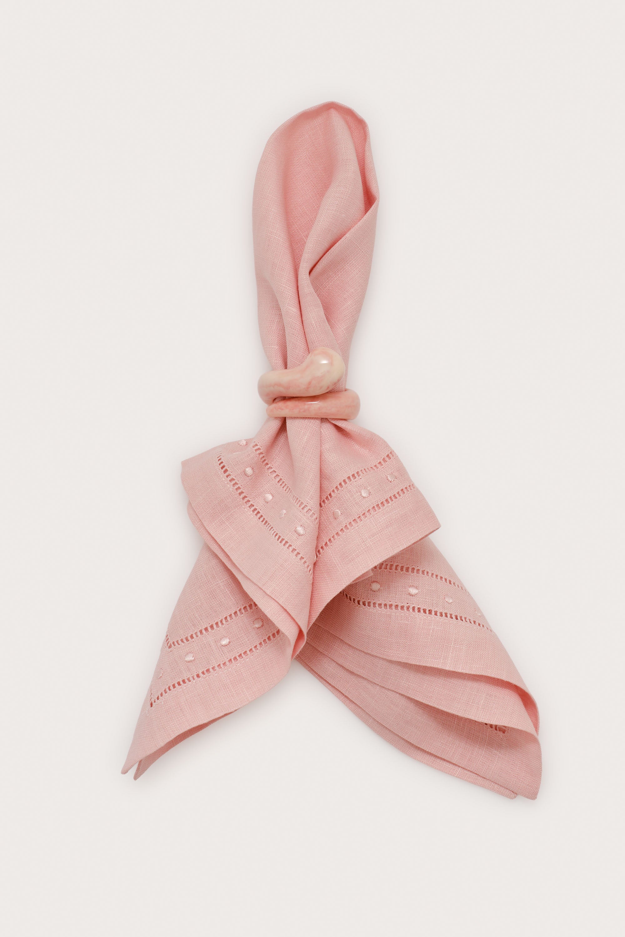 KARINA NAPKIN RINGS - ROSE WATER