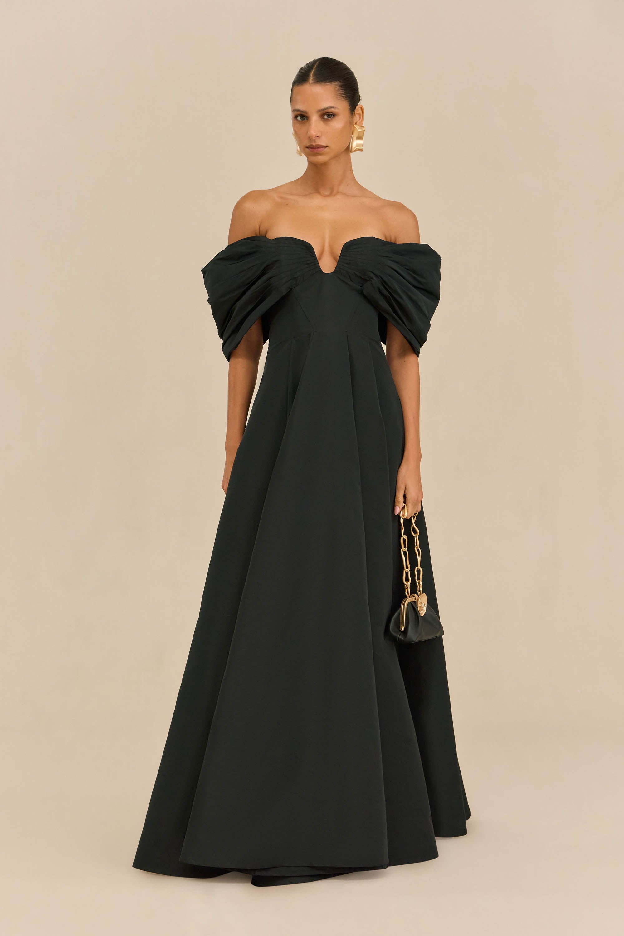 AVIVA GOWN - BLACK