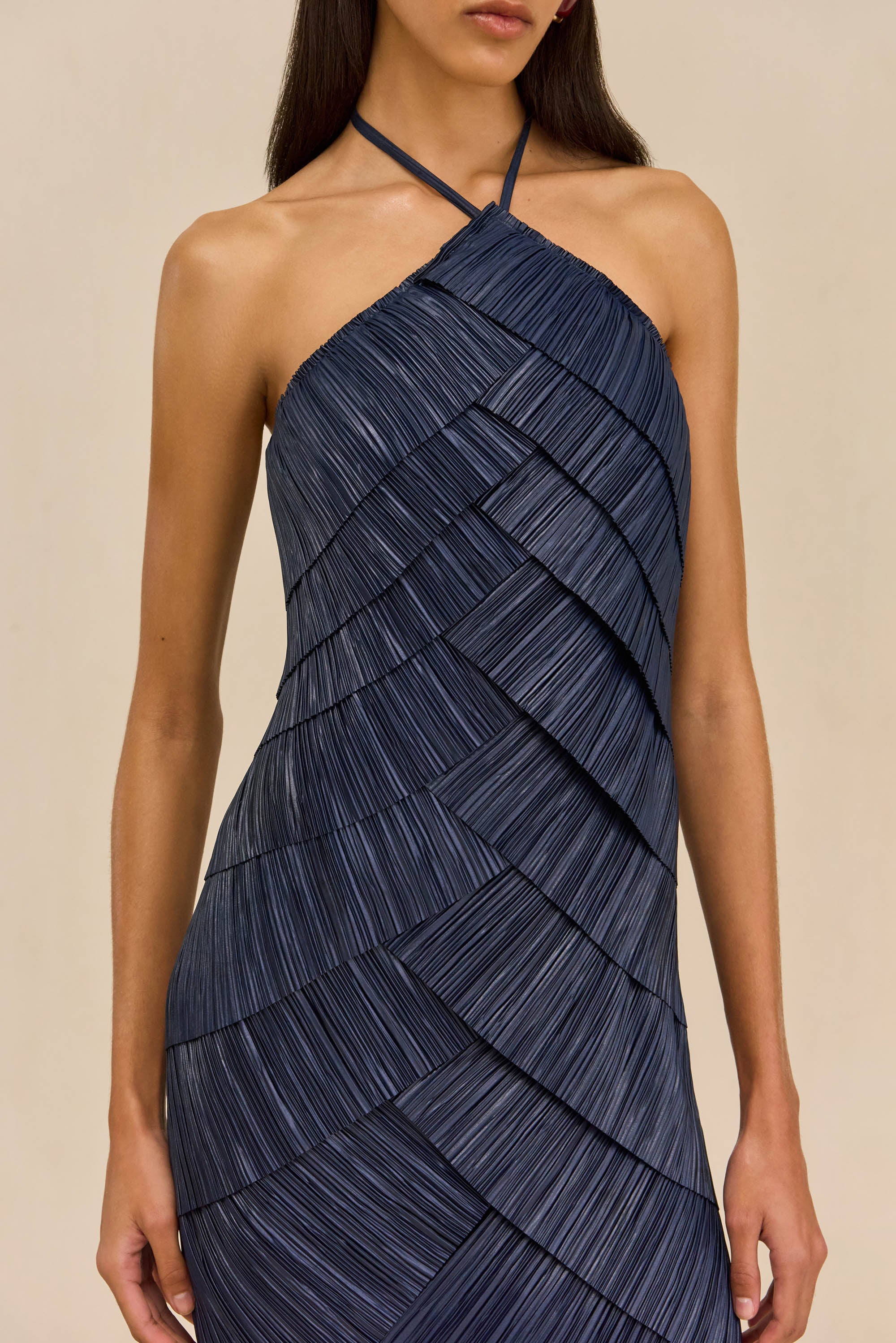 PATRIZIA DRESS - DEEP LAKE