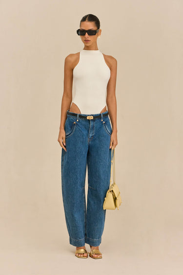 SASKA JEAN - STONE WASH | SASKA JEAN - STONE WASH