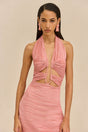 JAHZARA GOWN - PETAL PINK