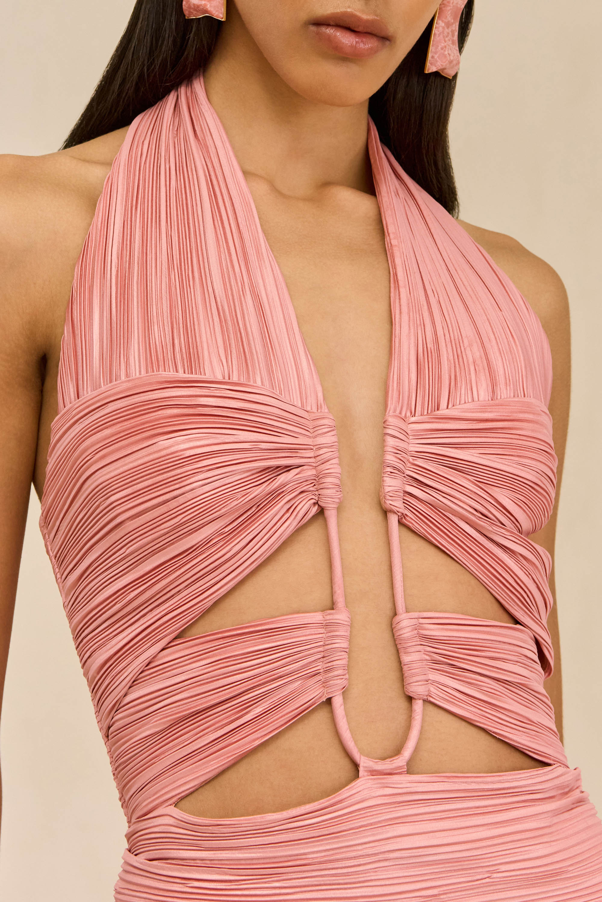 JAHZARA GOWN - PETAL PINK