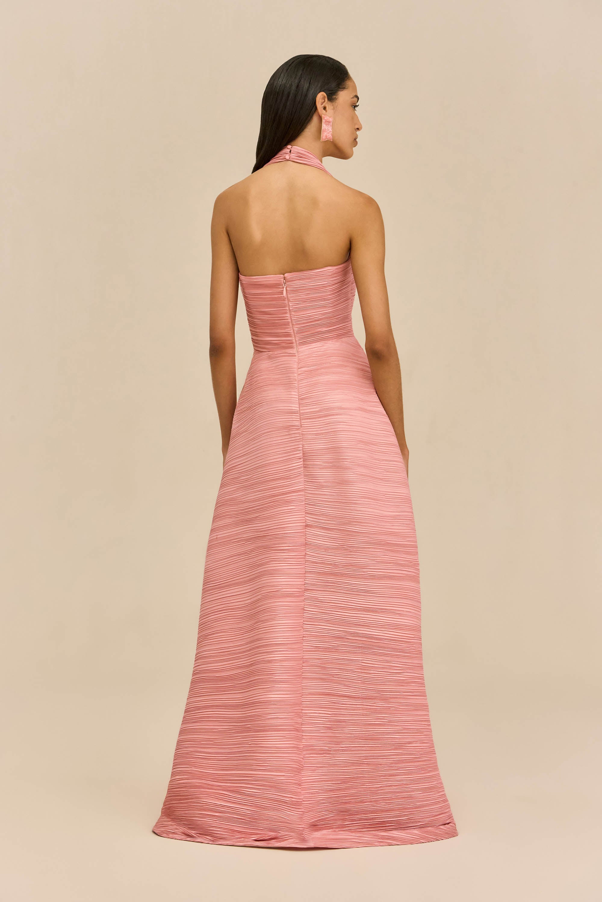 cult gaia pink dress Cult Gaia Dawnette Dress