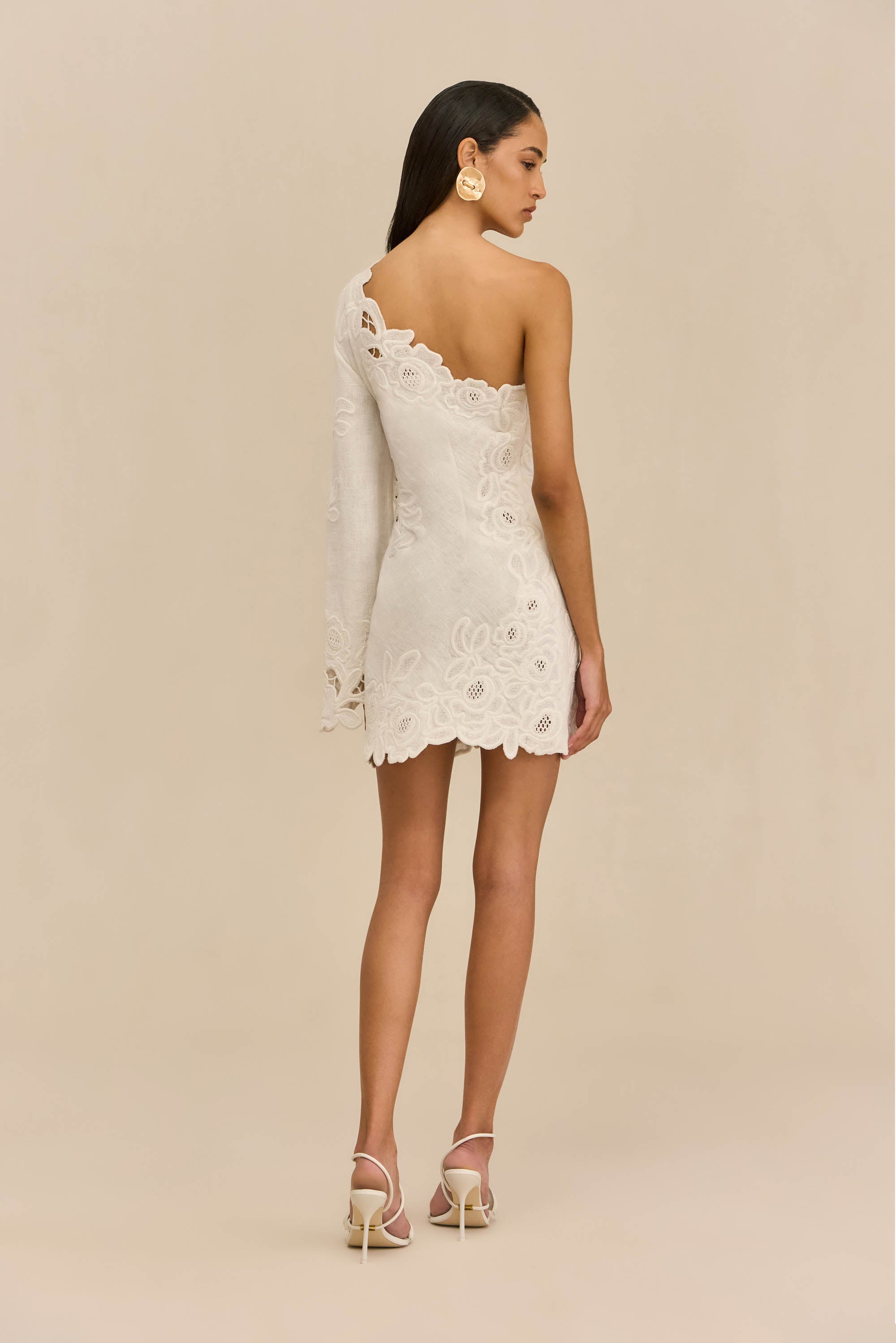 MARLENA DRESS - OFF WHITE