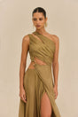 ZAN GOWN - GOLD FOIL