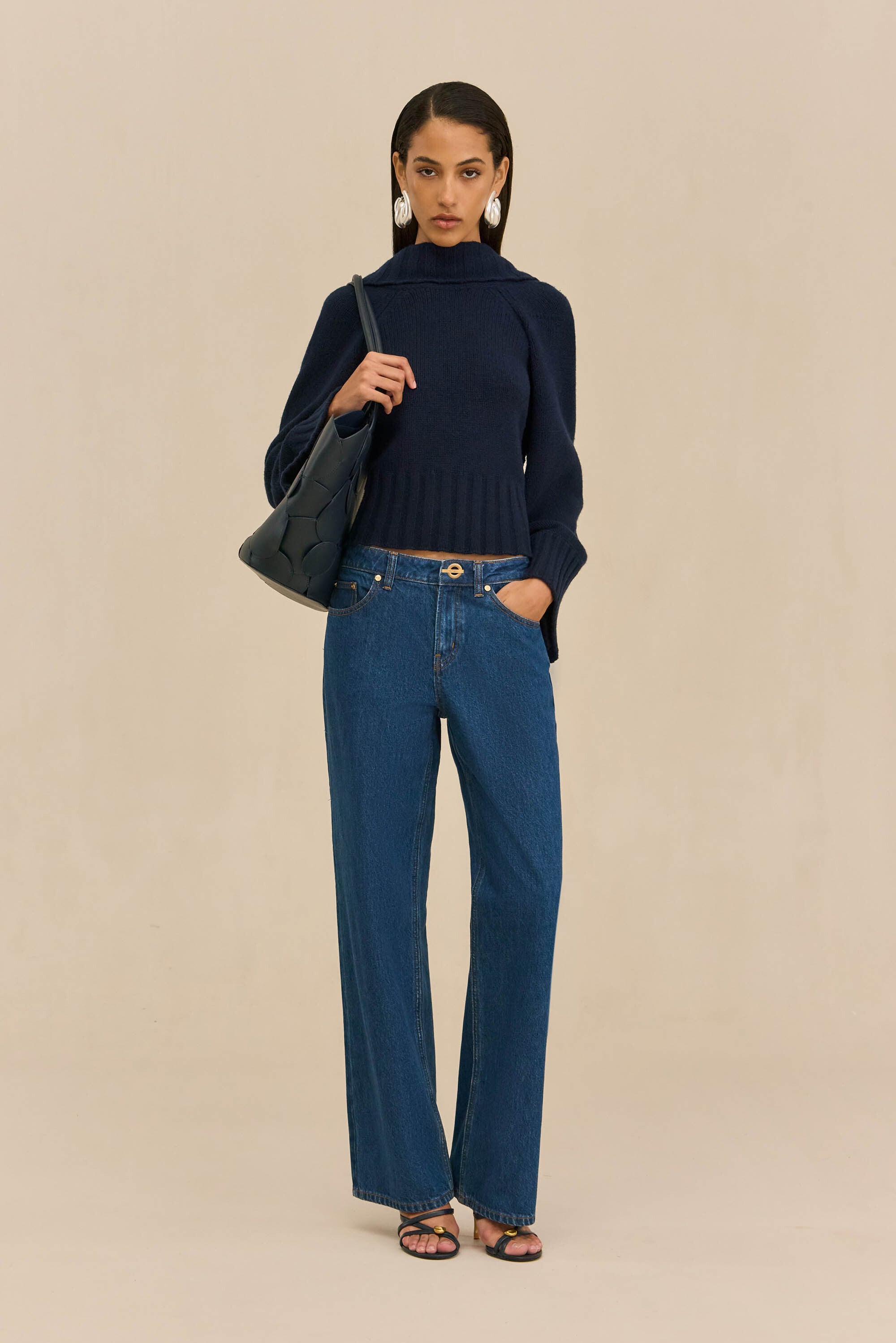 MILIKA SWEATER - DEEP LAKE