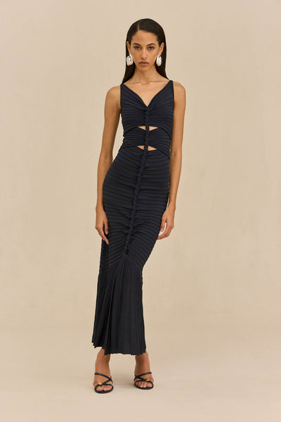 Cult Gaia - Amata Knit Dress - Deep Lake Cult Gaia - Amata Knit Dress - Deep Lake