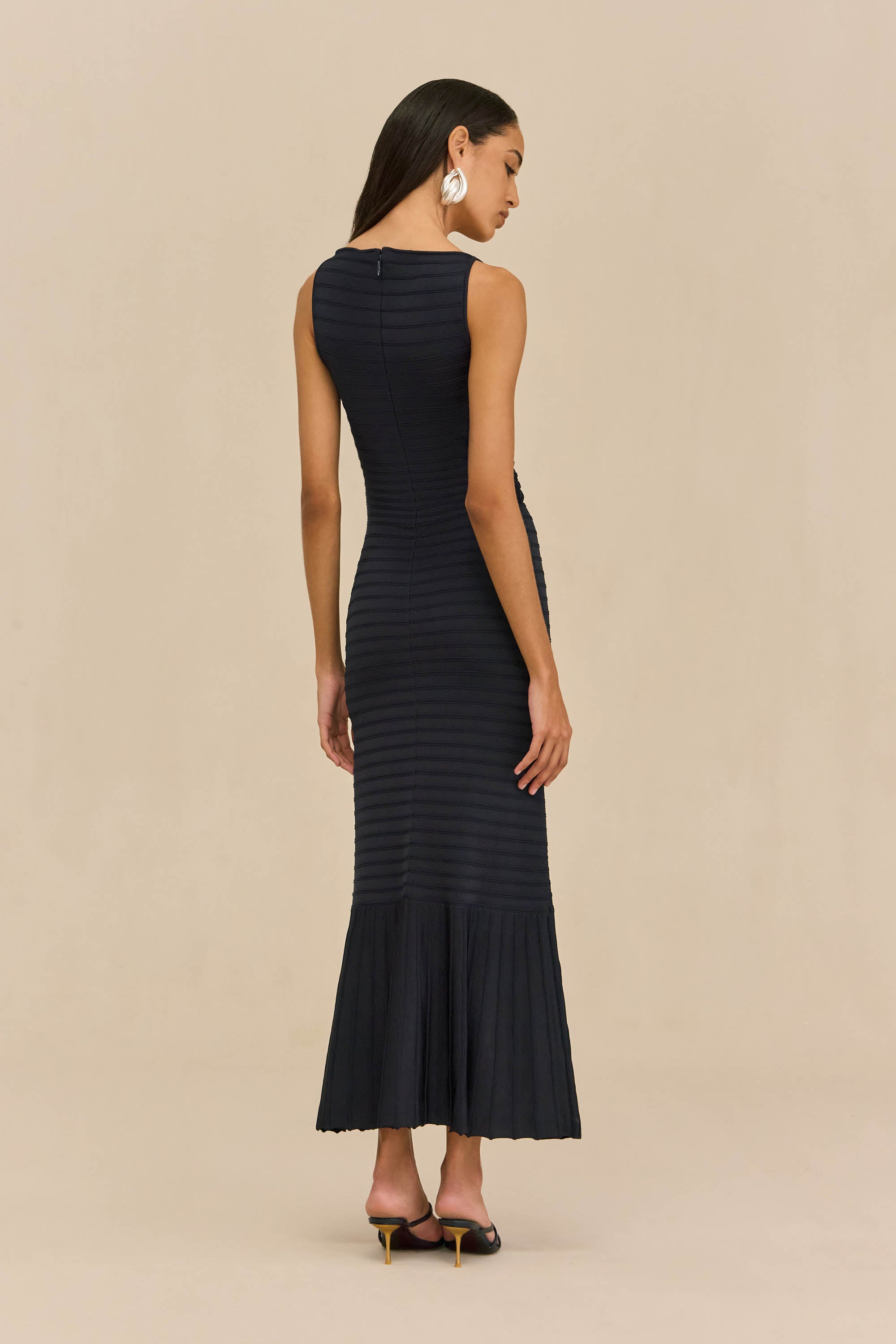Cult Gaia - Amata Knit Dress - Deep Lake Cult Gaia - Amata Knit Dress - Deep Lake