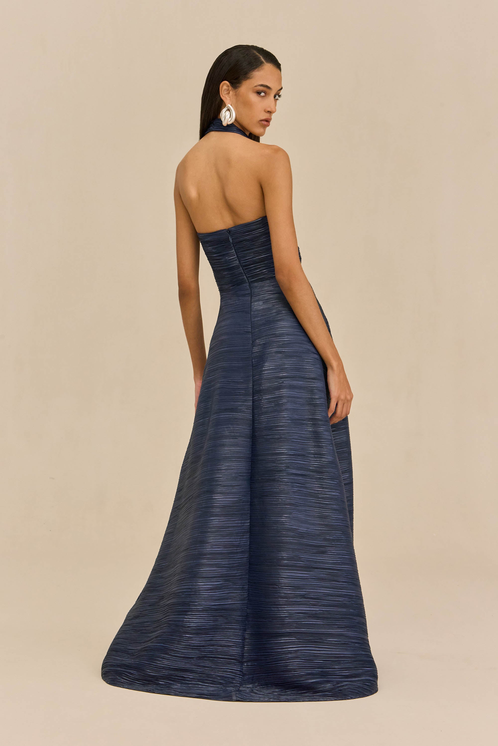 JAHZARA DRESS - DEEP LAKE