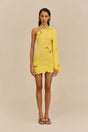 MARLENA DRESS - CANARY