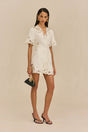 JABARI DRESS - OFF WHITE
