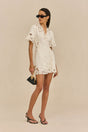 JABARI DRESS - OFF WHITE