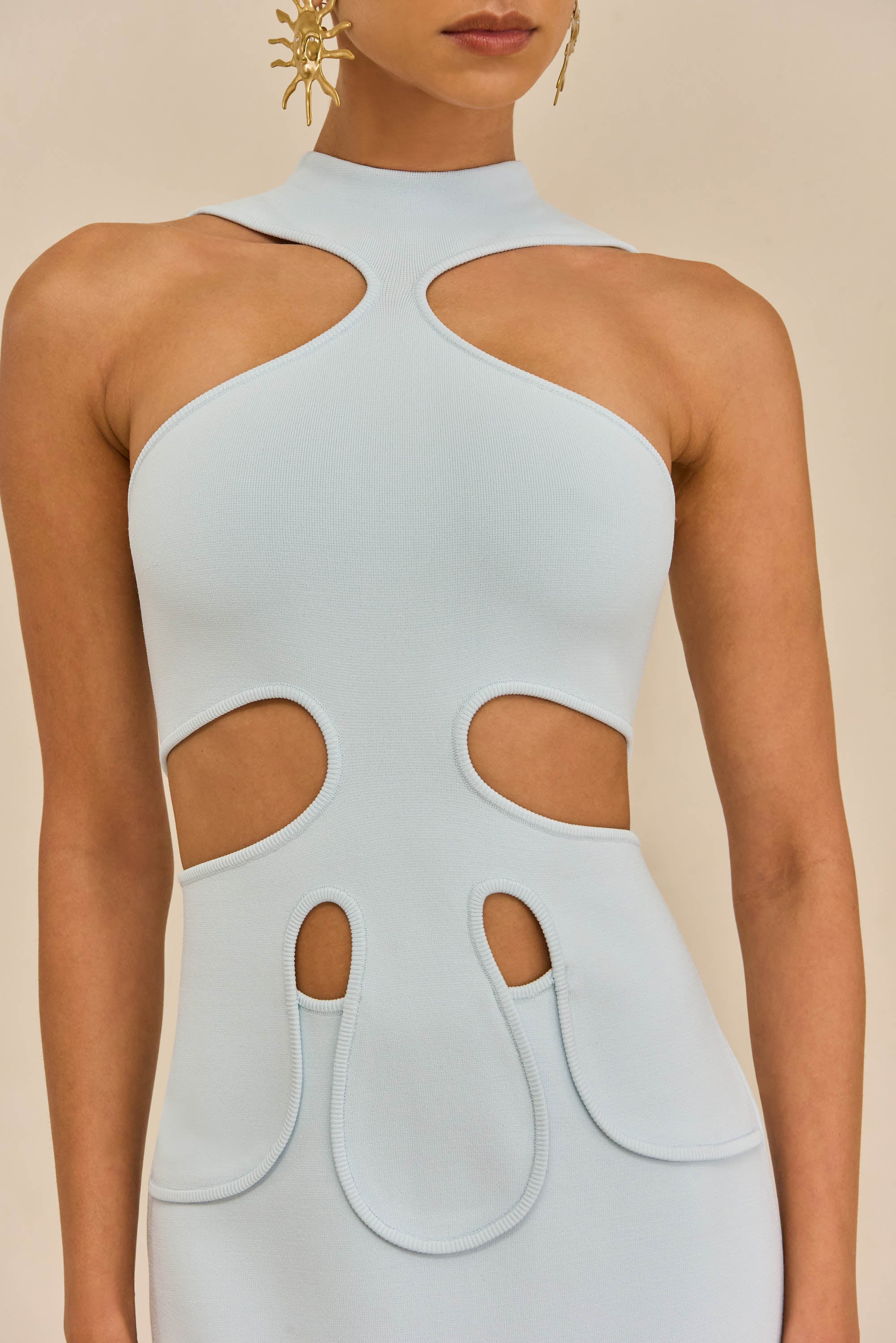 BAYLEE KNIT DRESS - BREEZE