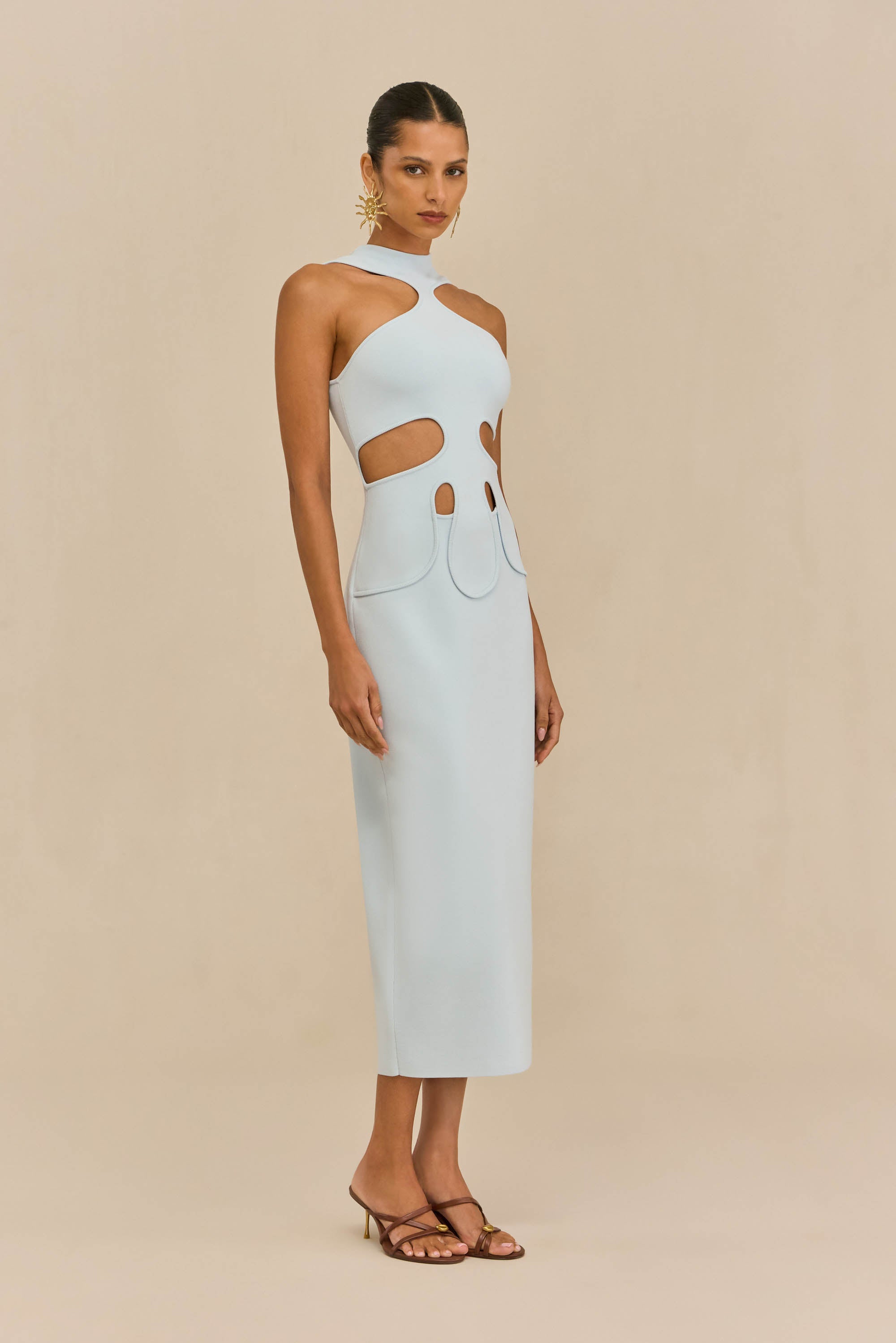 BAYLEE KNIT DRESS - BREEZE