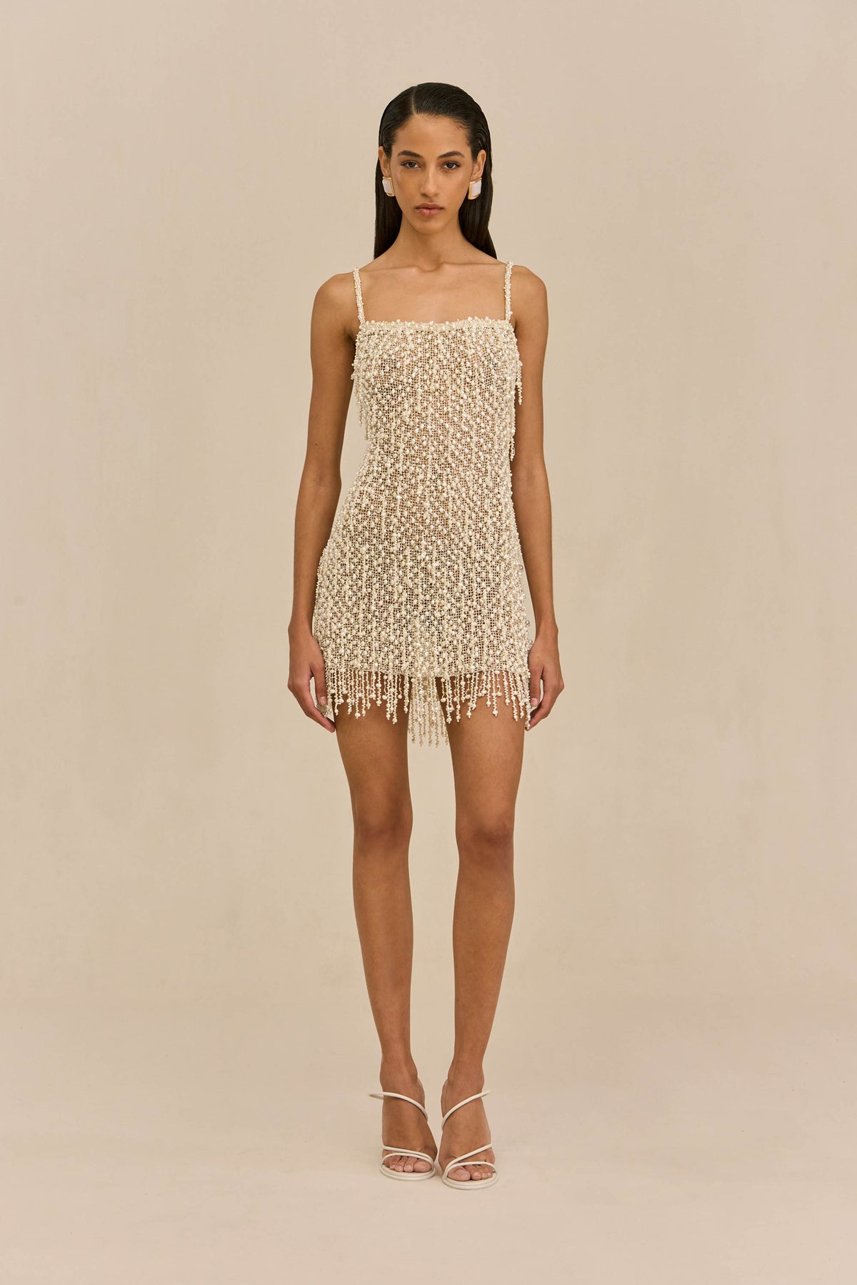 Cult Gaia SANDARA DRESS - OFF WHITE