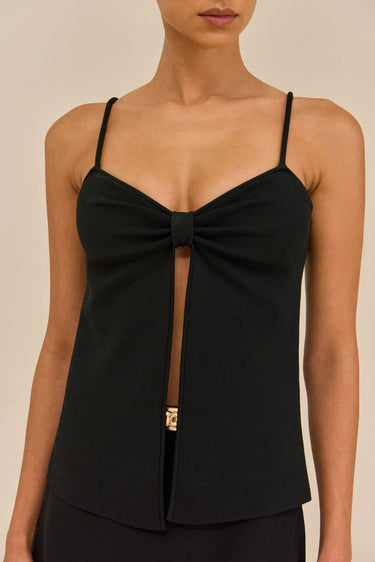 LENNON KNIT TOP - BLACK | LENNON KNIT TOP - BLACK
