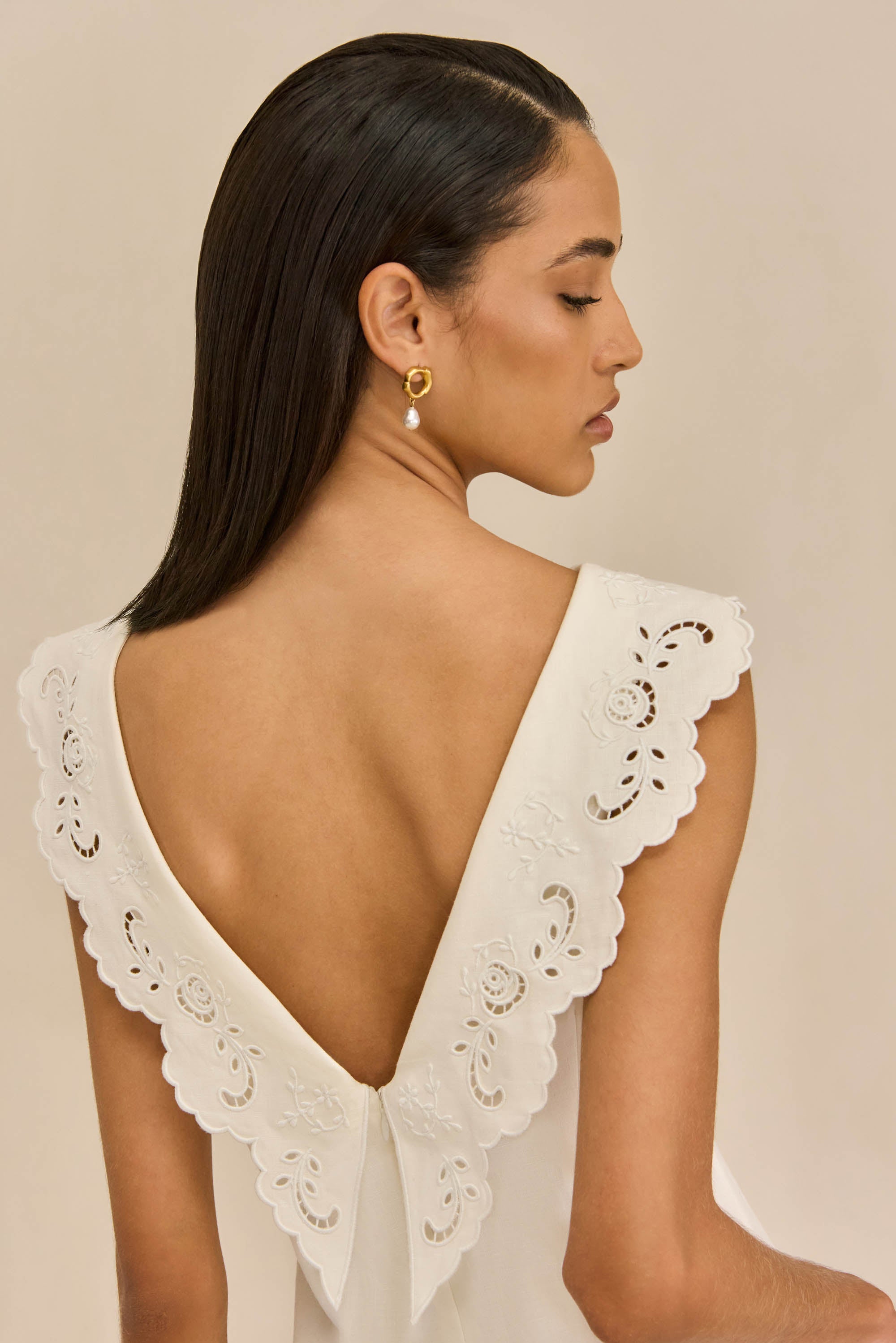 FRIDLI DRESS - OFF WHITE