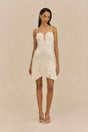 HENLEY DRESS - OFF WHITE