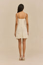 HENLEY DRESS - OFF WHITE