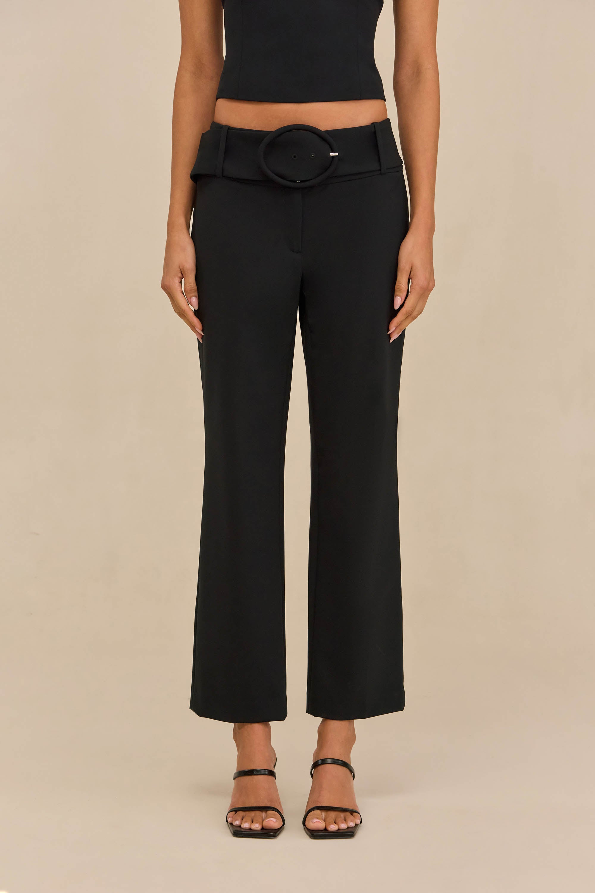 ZAKI PANT - BLACK