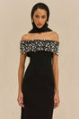 SUZIE KNIT DRESS - BLACK
