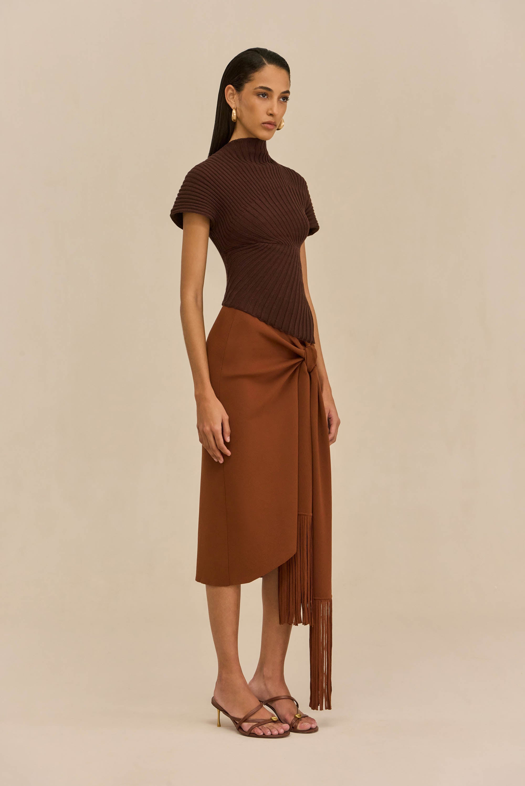 ANNEMIE KNIT TOP - JAVA