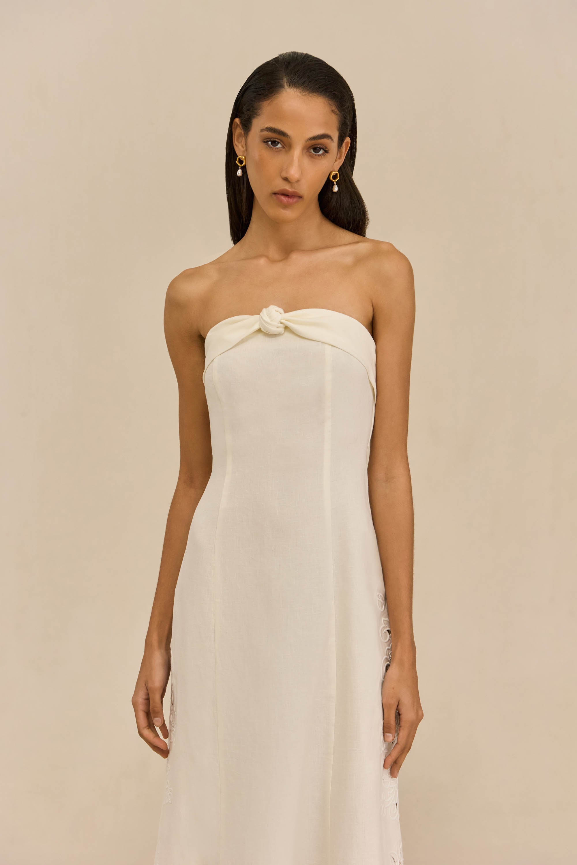 KELLAN DRESS - OFF WHITE