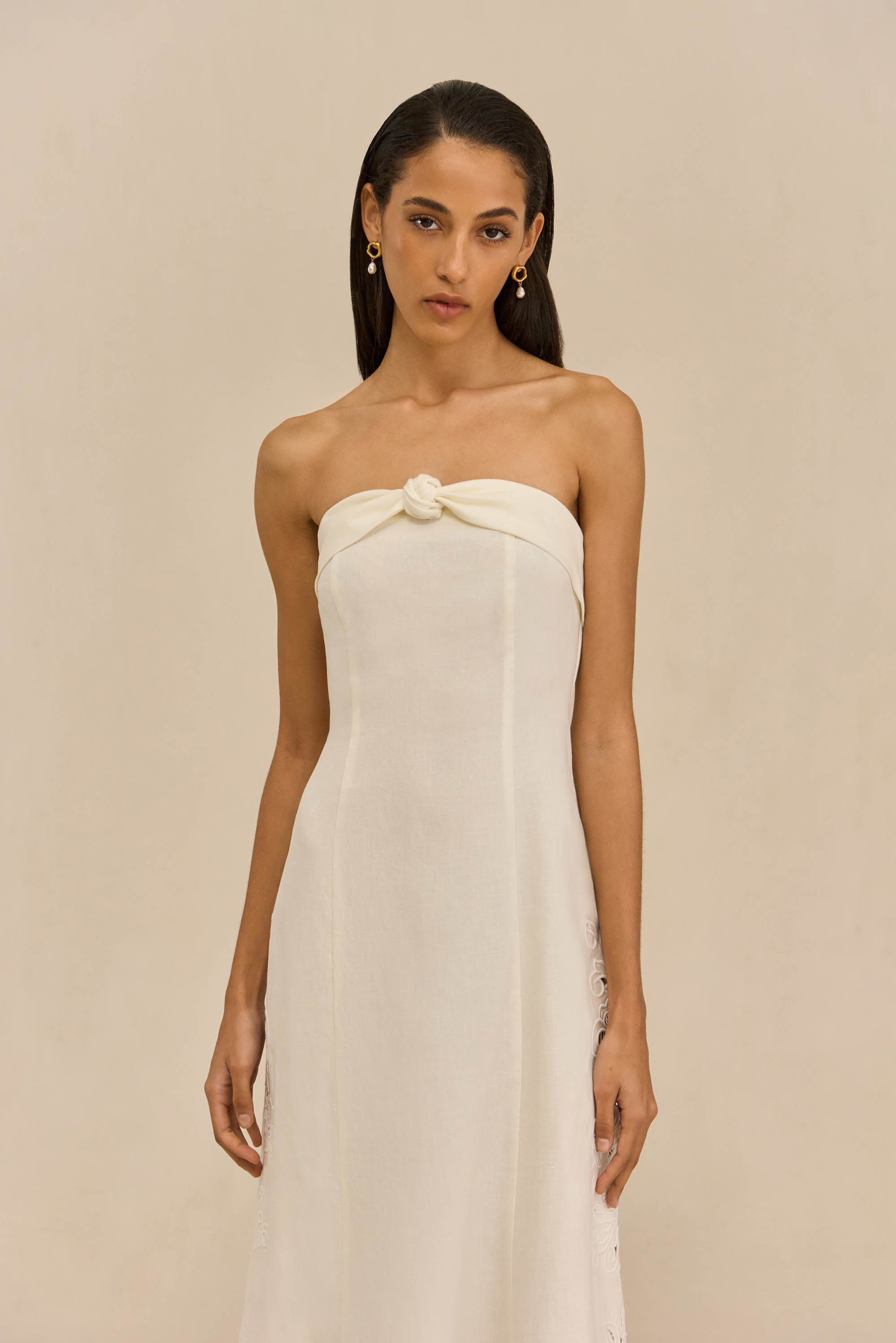 KELLAN DRESS - OFF WHITE