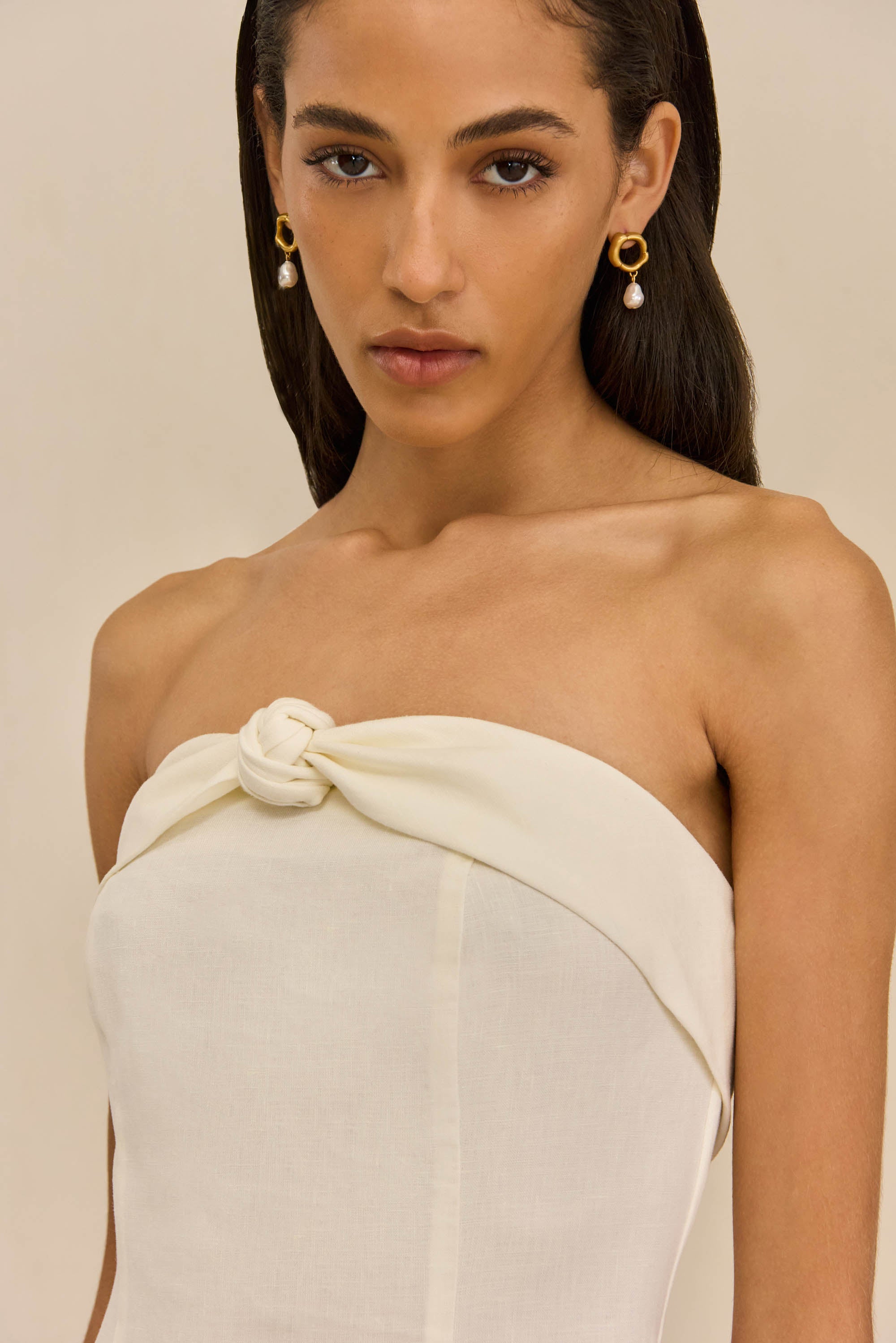 KELLAN DRESS - OFF WHITE