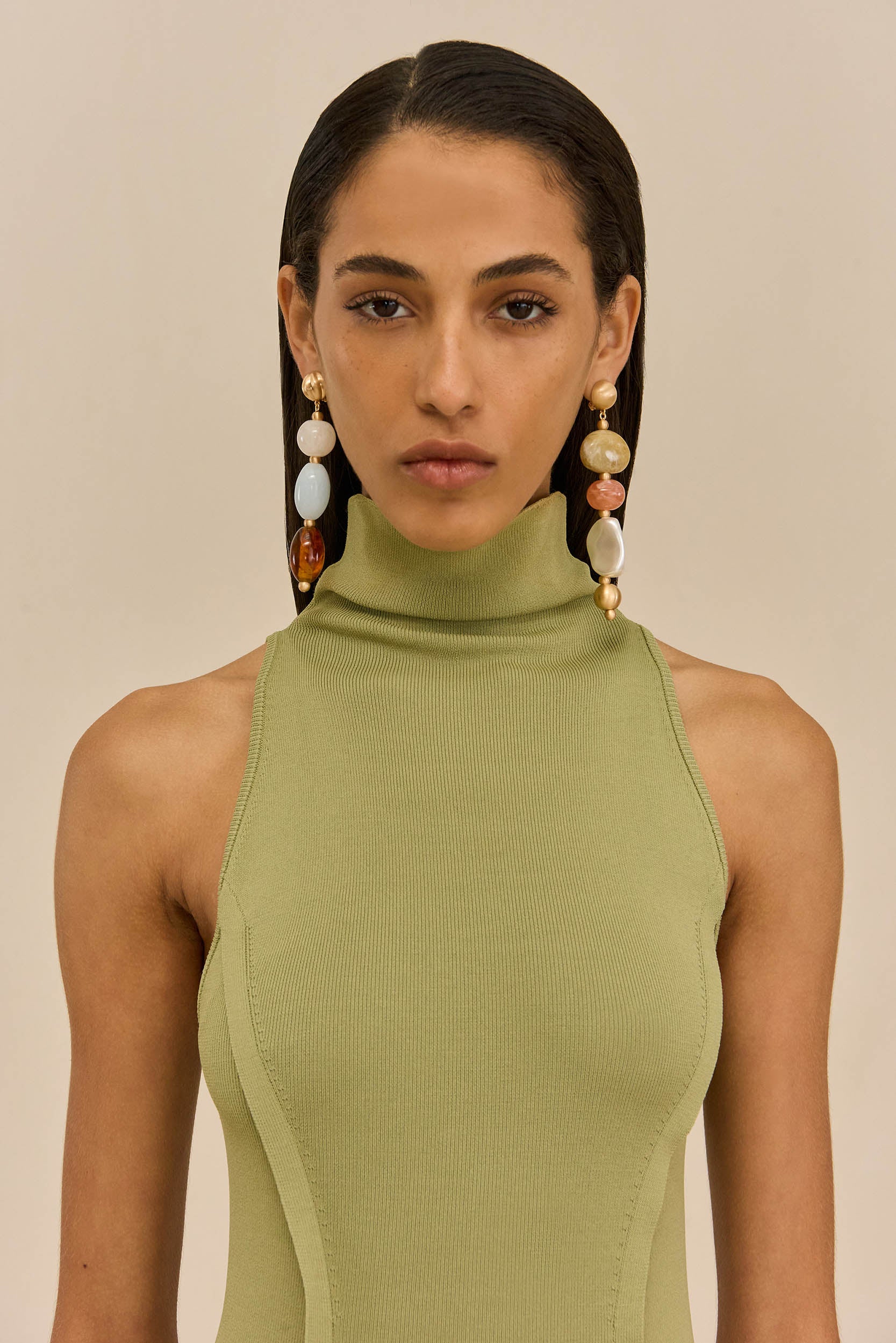 MERCIER EARRING - SADDLE BAUBLE MULTI