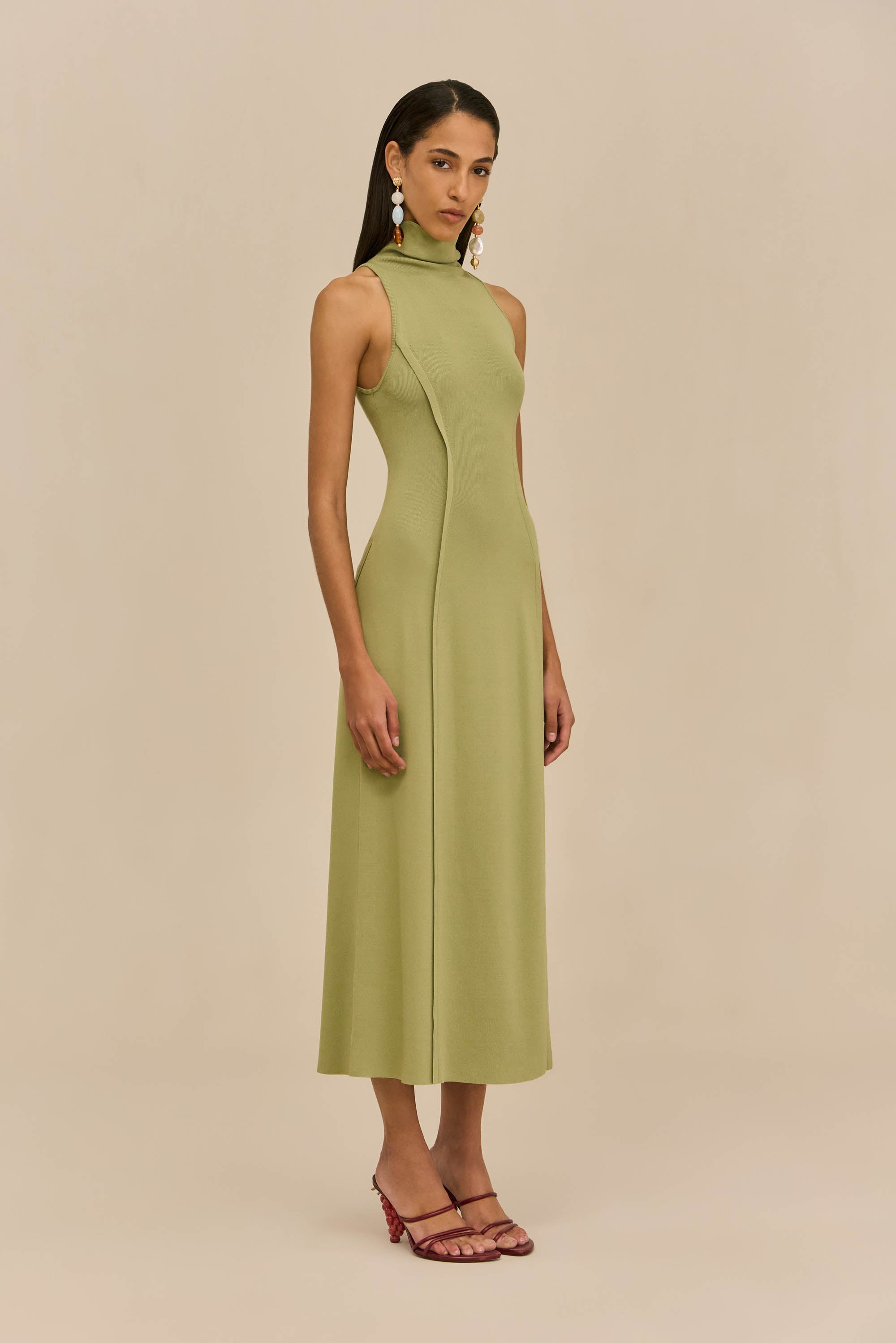 KELLER KNIT DRESS - PASTURE