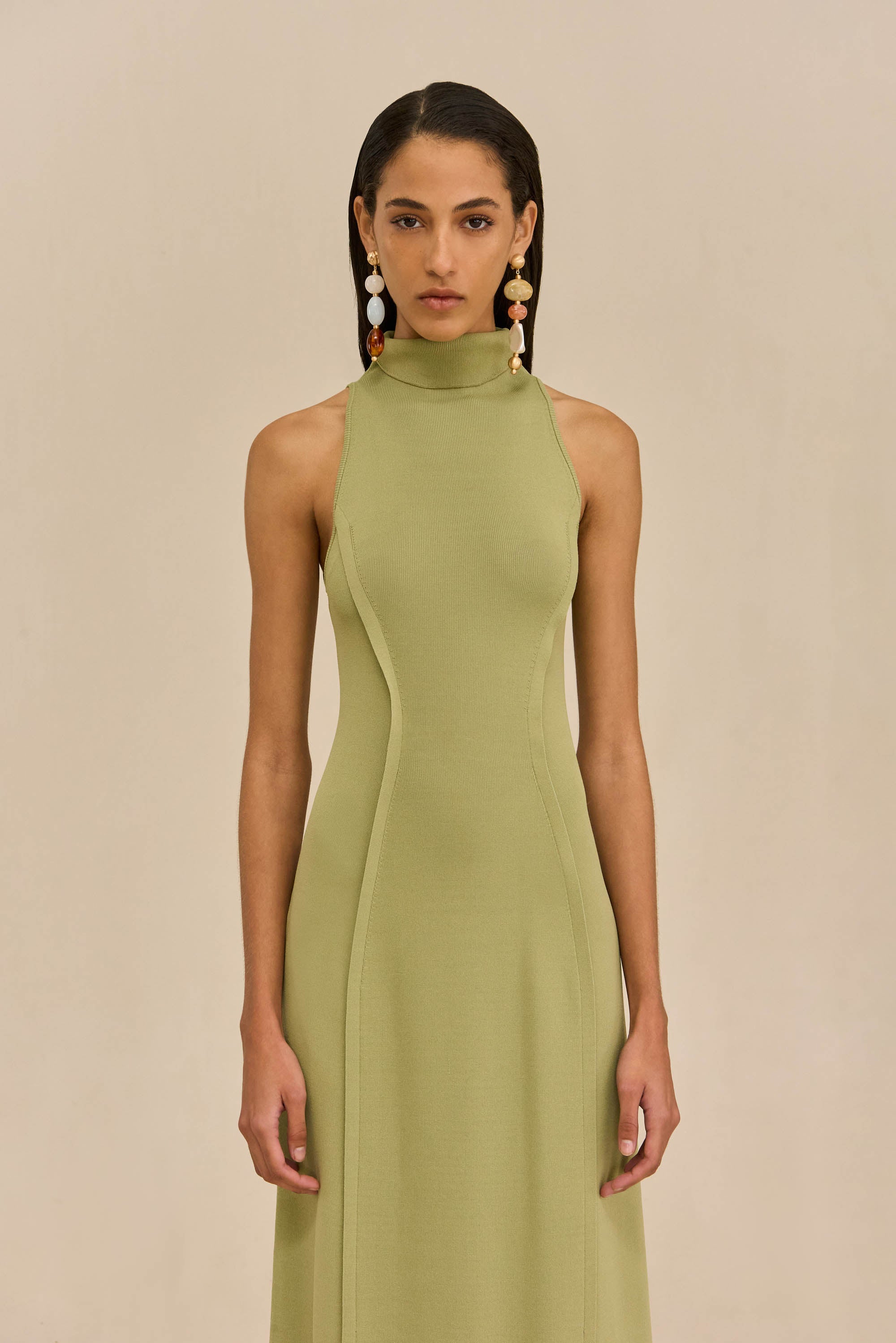 KELLER KNIT DRESS - PASTURE