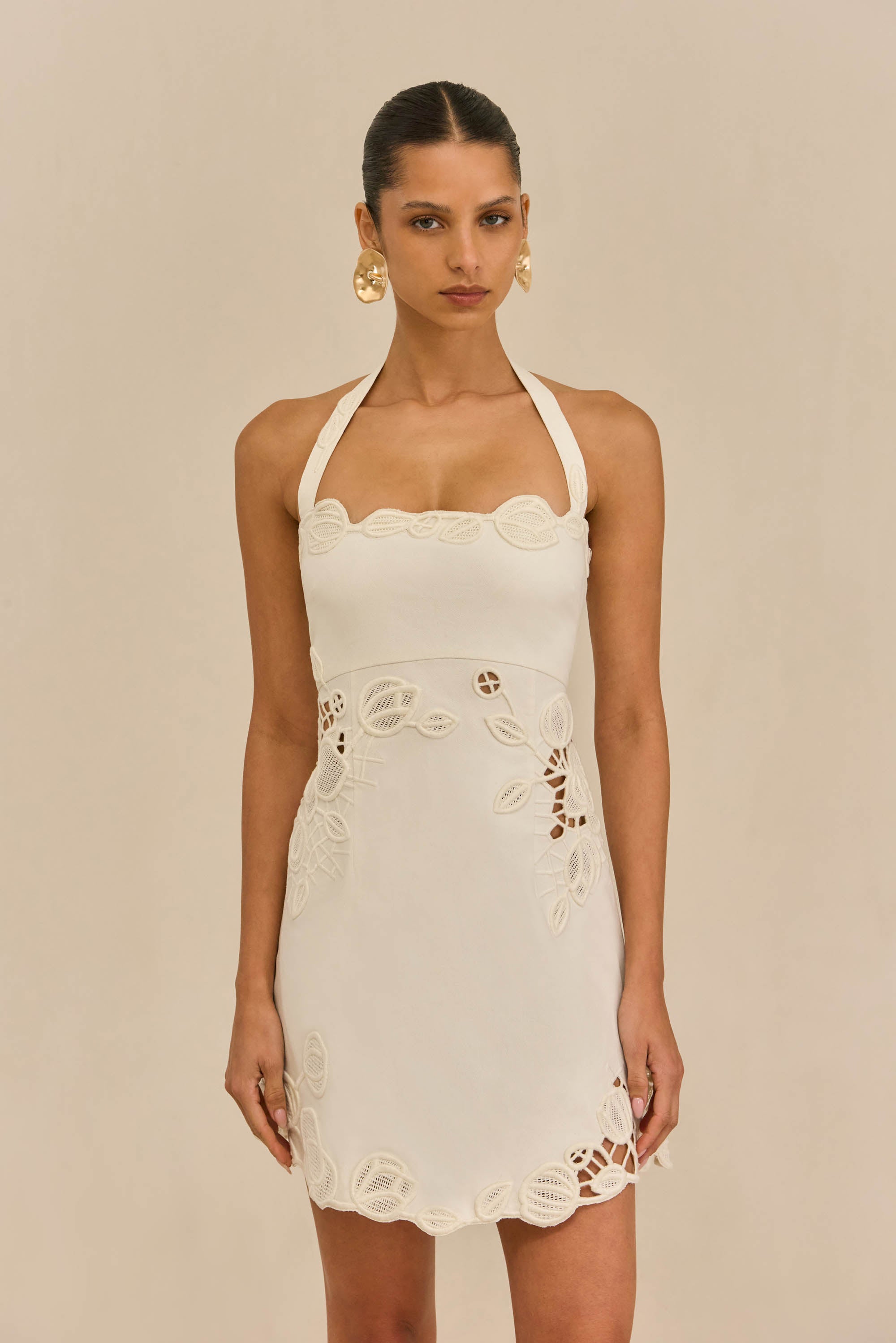 POPPY DRESS - OFF WHITE