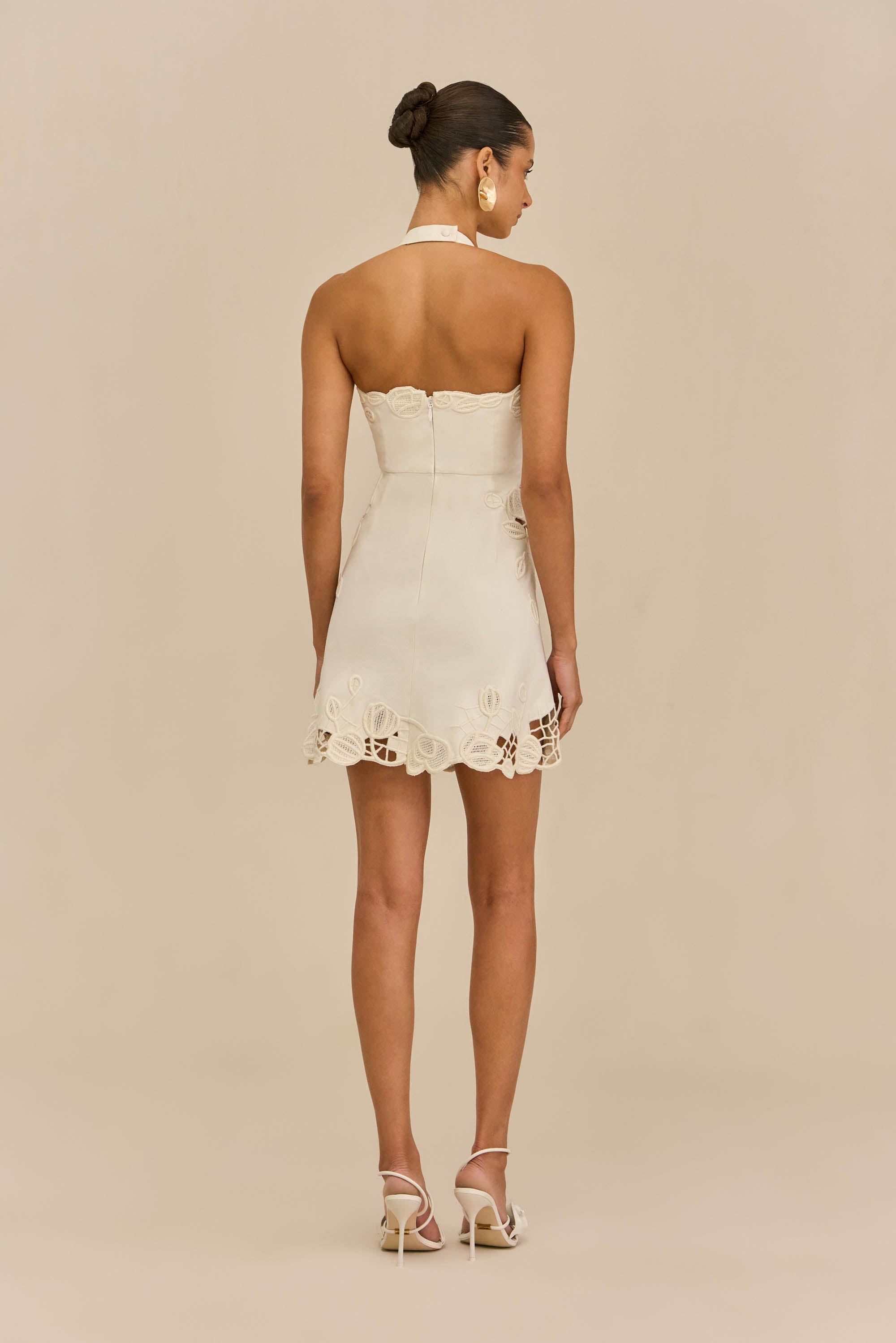 POPPY DRESS - OFF WHITE