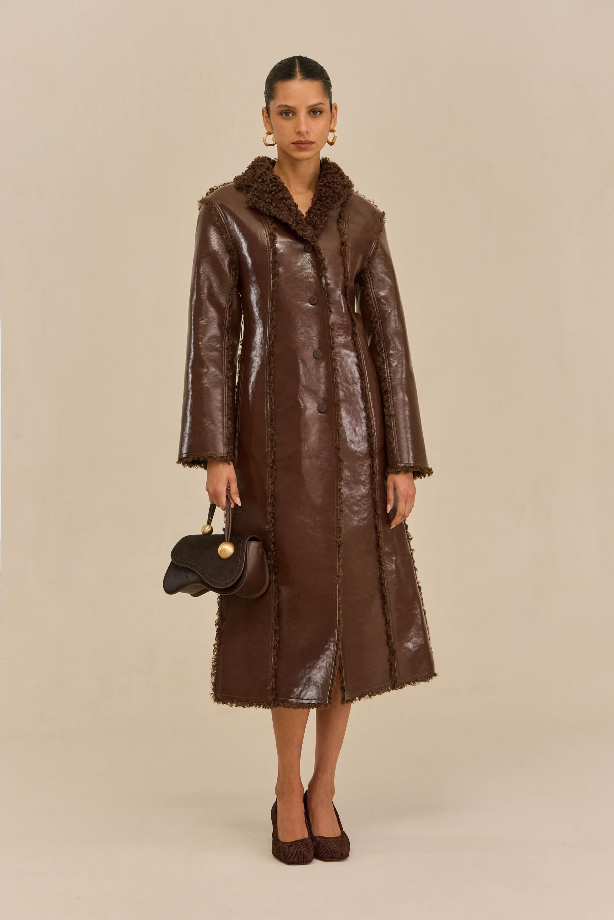 TILI REVERSIBLE COAT - JAVA