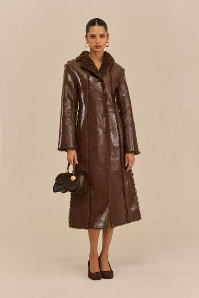 TILI REVERSIBLE COAT - JAVA – CULT GAIA