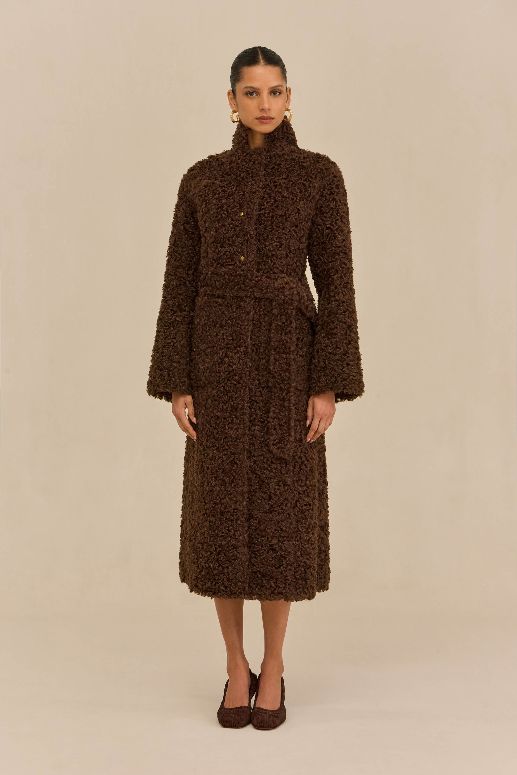 TILI REVERSIBLE COAT - JAVA