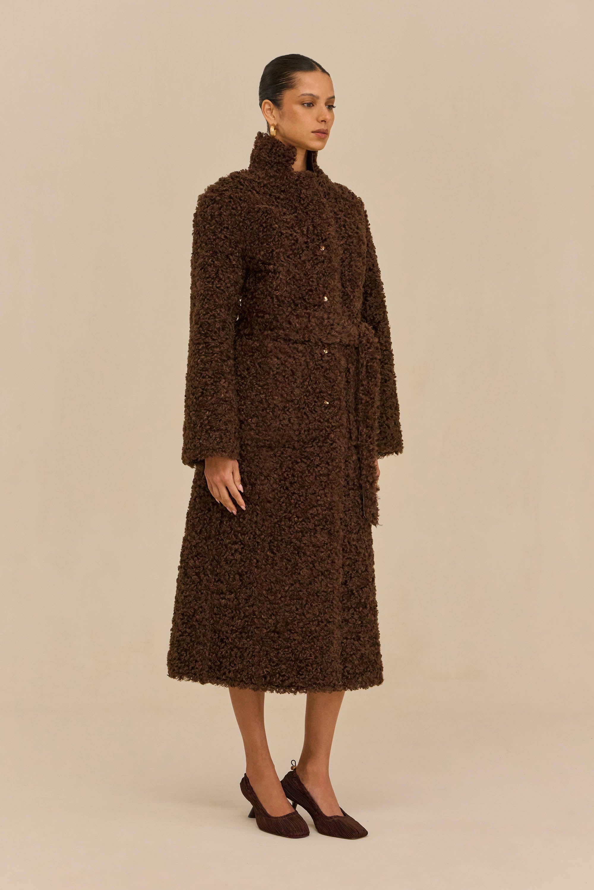 TILI REVERSIBLE COAT - JAVA