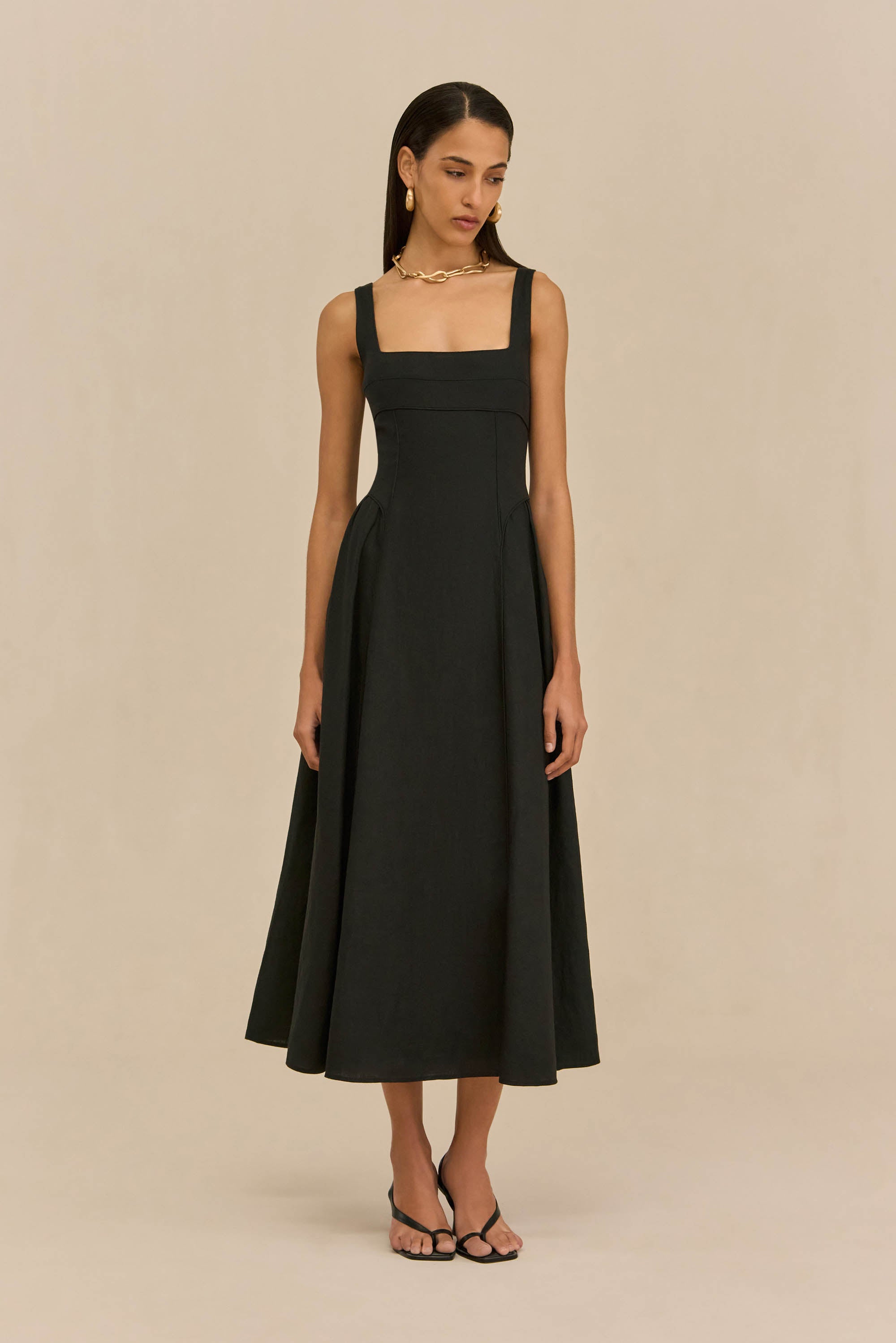 CARLA DRESS - BLACK