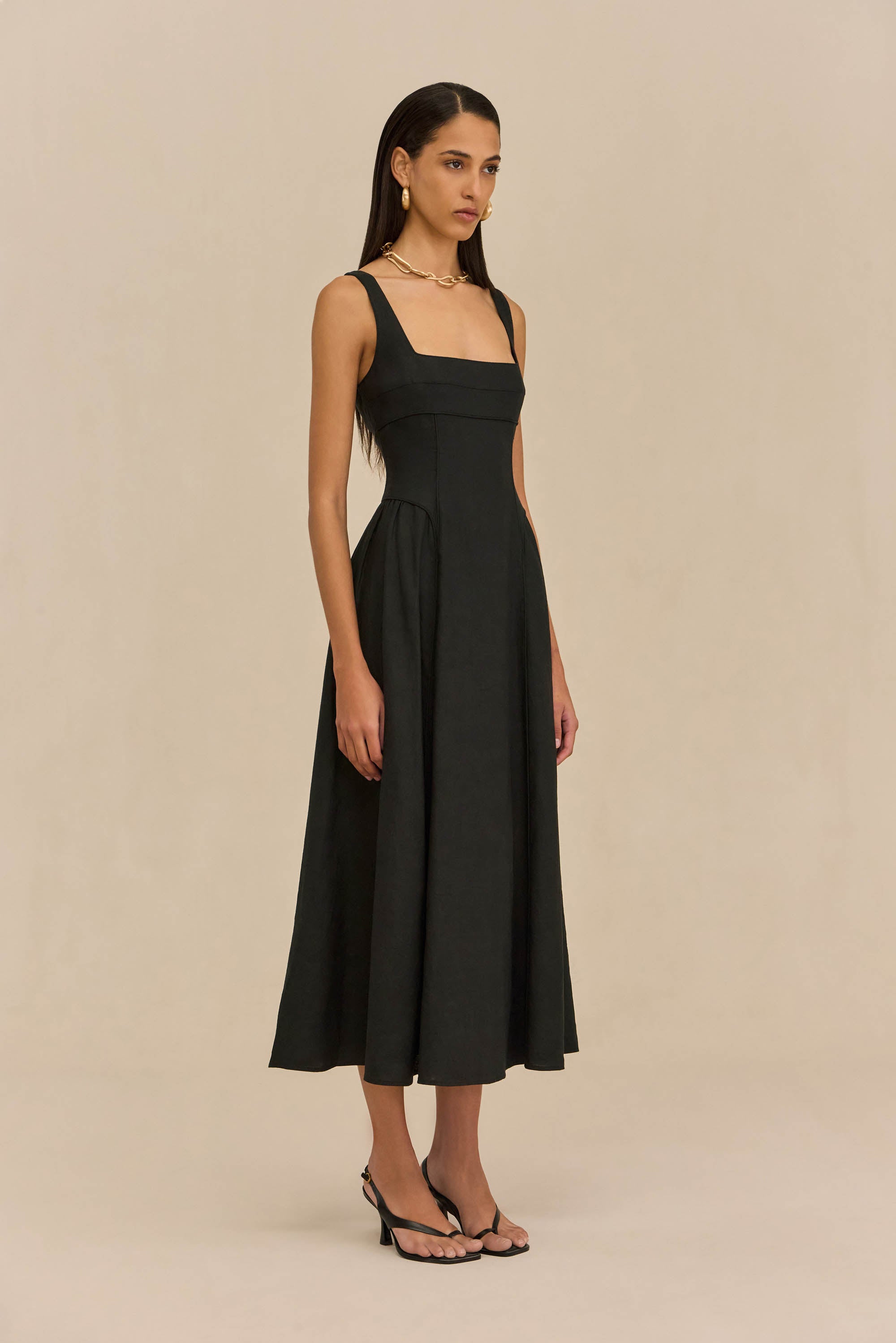 CARLA DRESS - BLACK