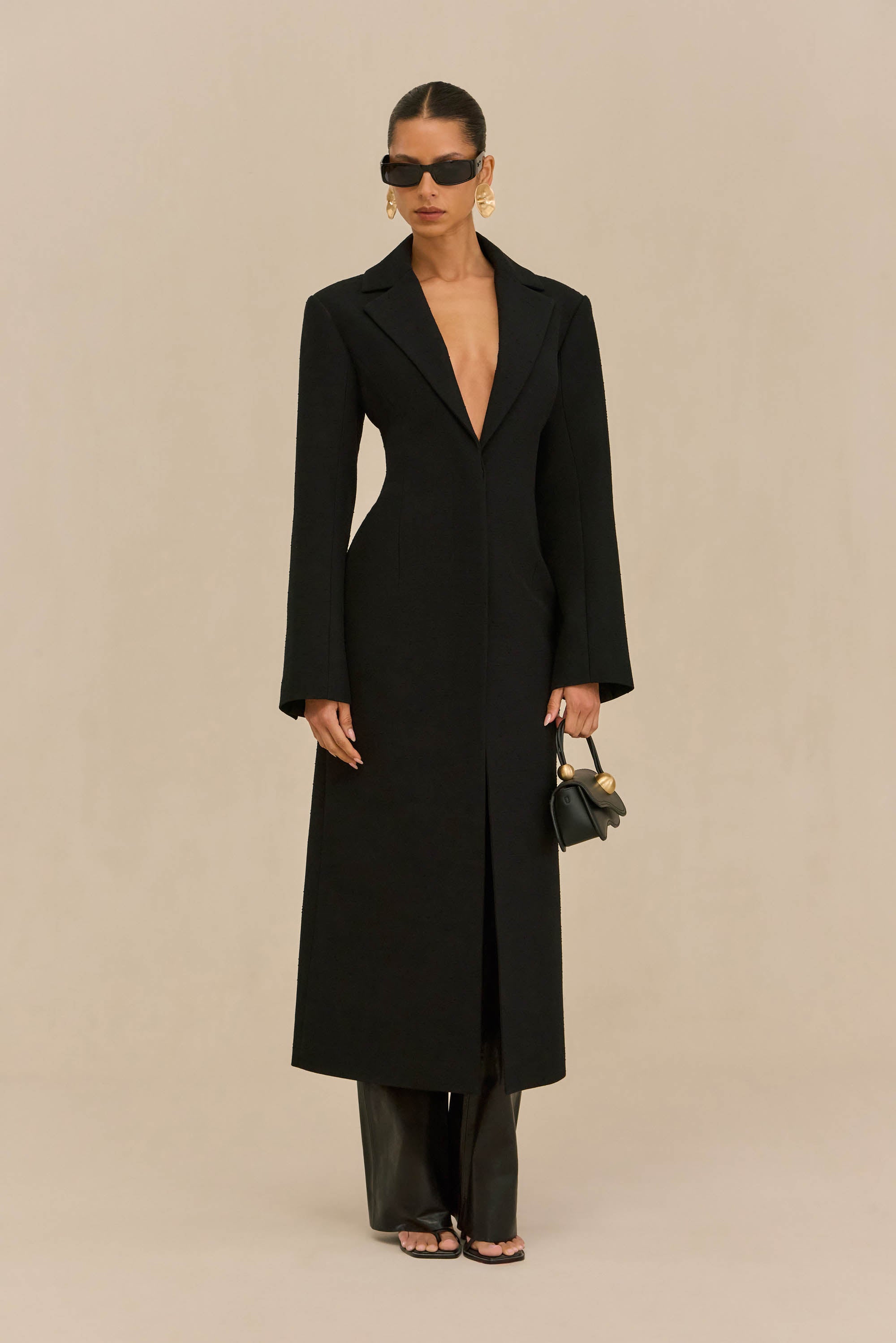 BENNETT COAT  - BLACK