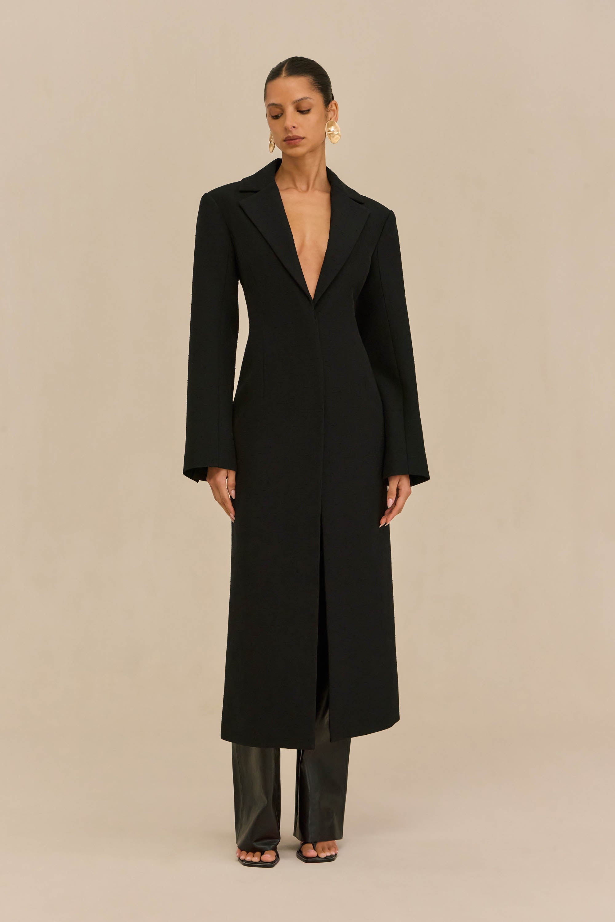 BENNETT COAT  - BLACK