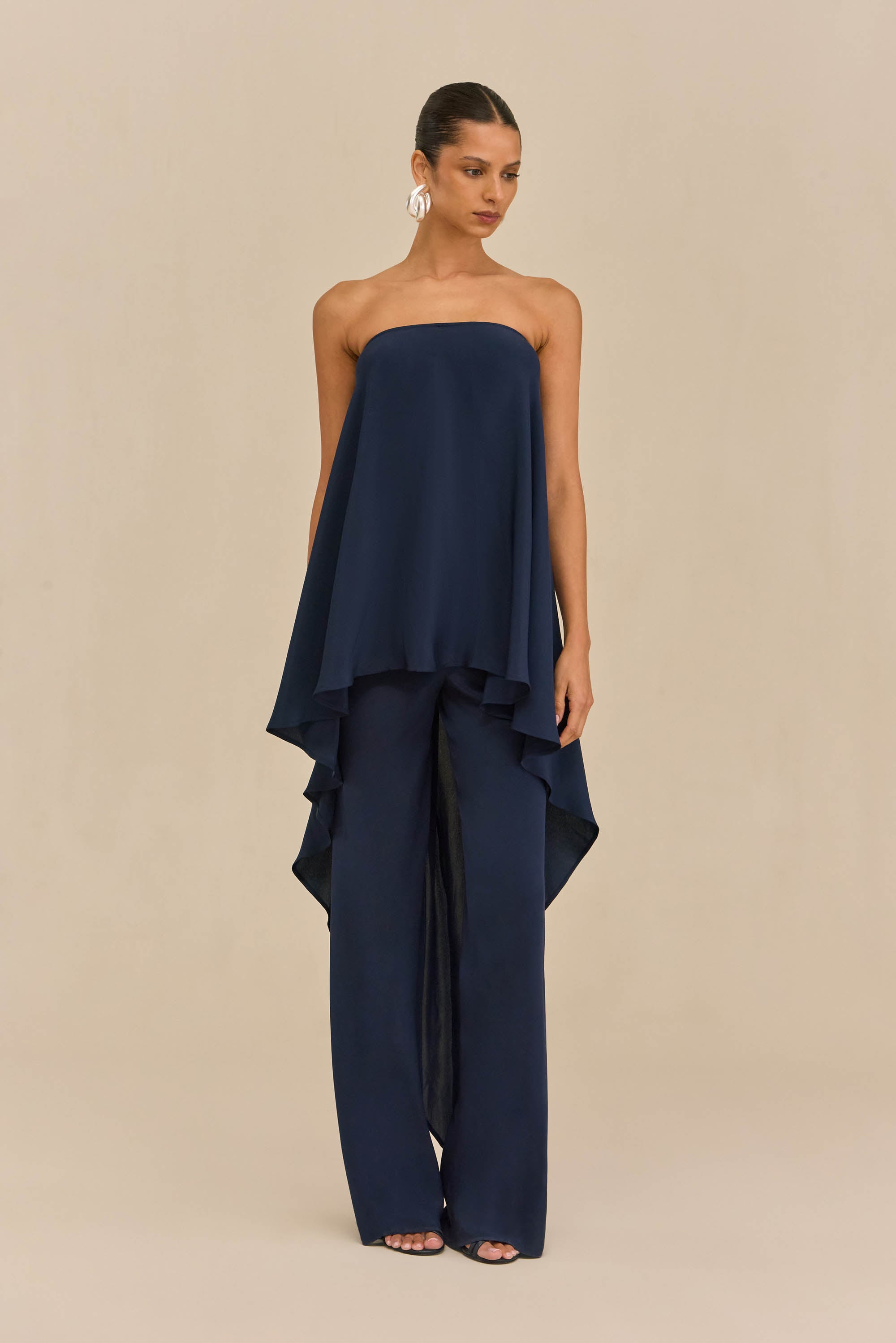 TAJISHA TOP - DEEP LAKE