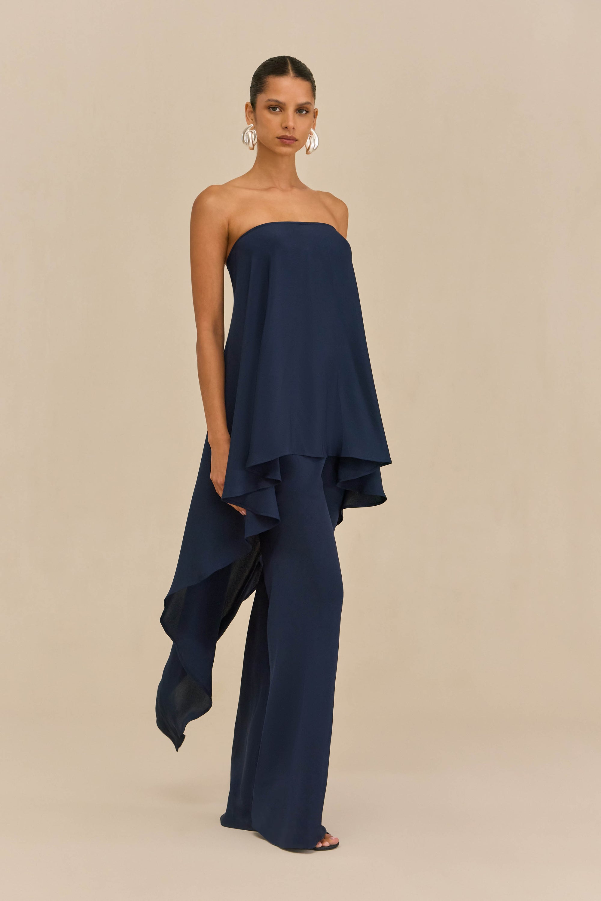 TAJISHA TOP - DEEP LAKE