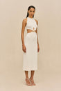 CYPRESS KNIT DRESS - OFF WHITE