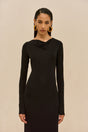 ARMAND GOWN - BLACK