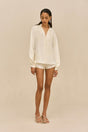 PEARL SHORT - OFF WHITE