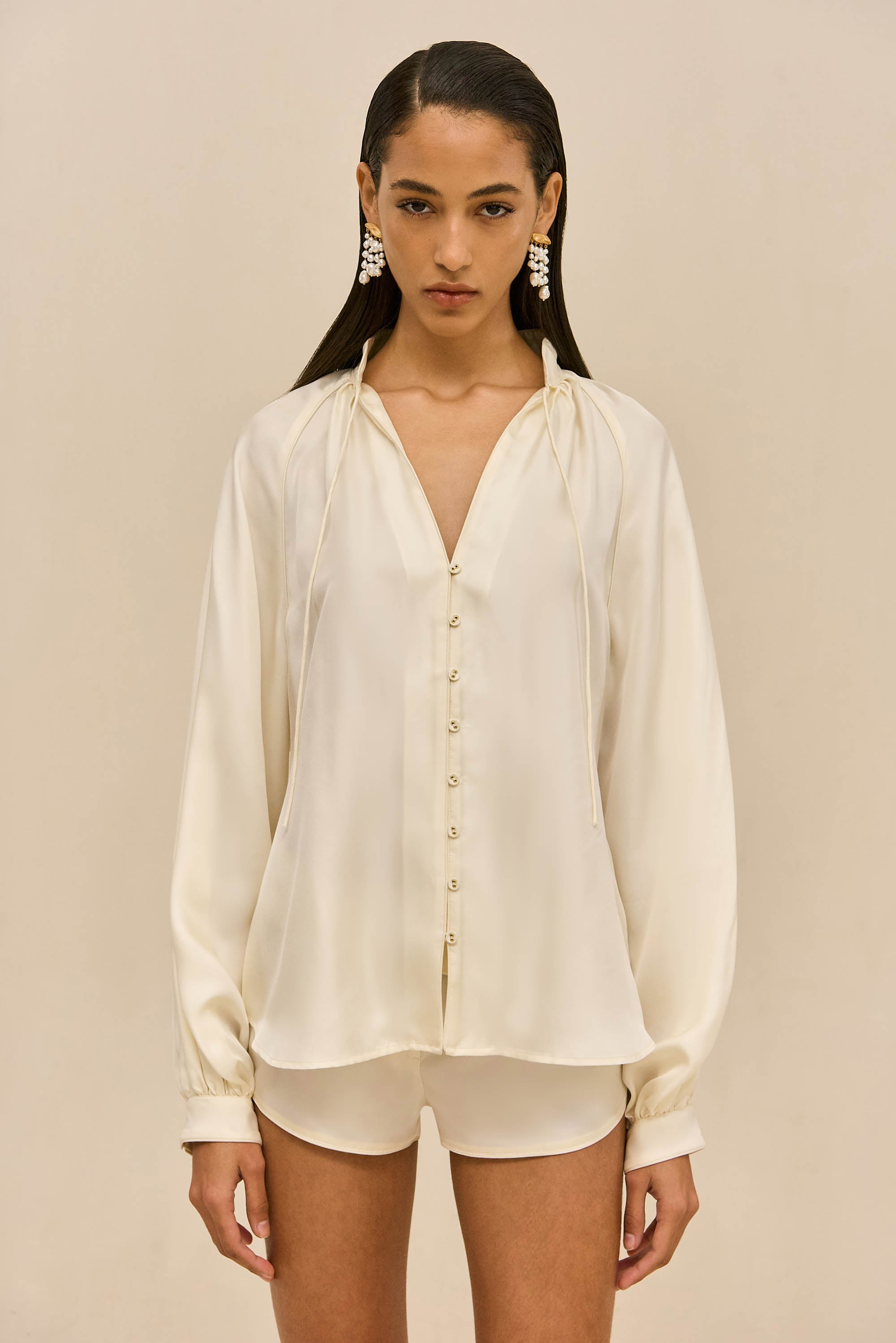 LUSIA TOP - OFF WHITE