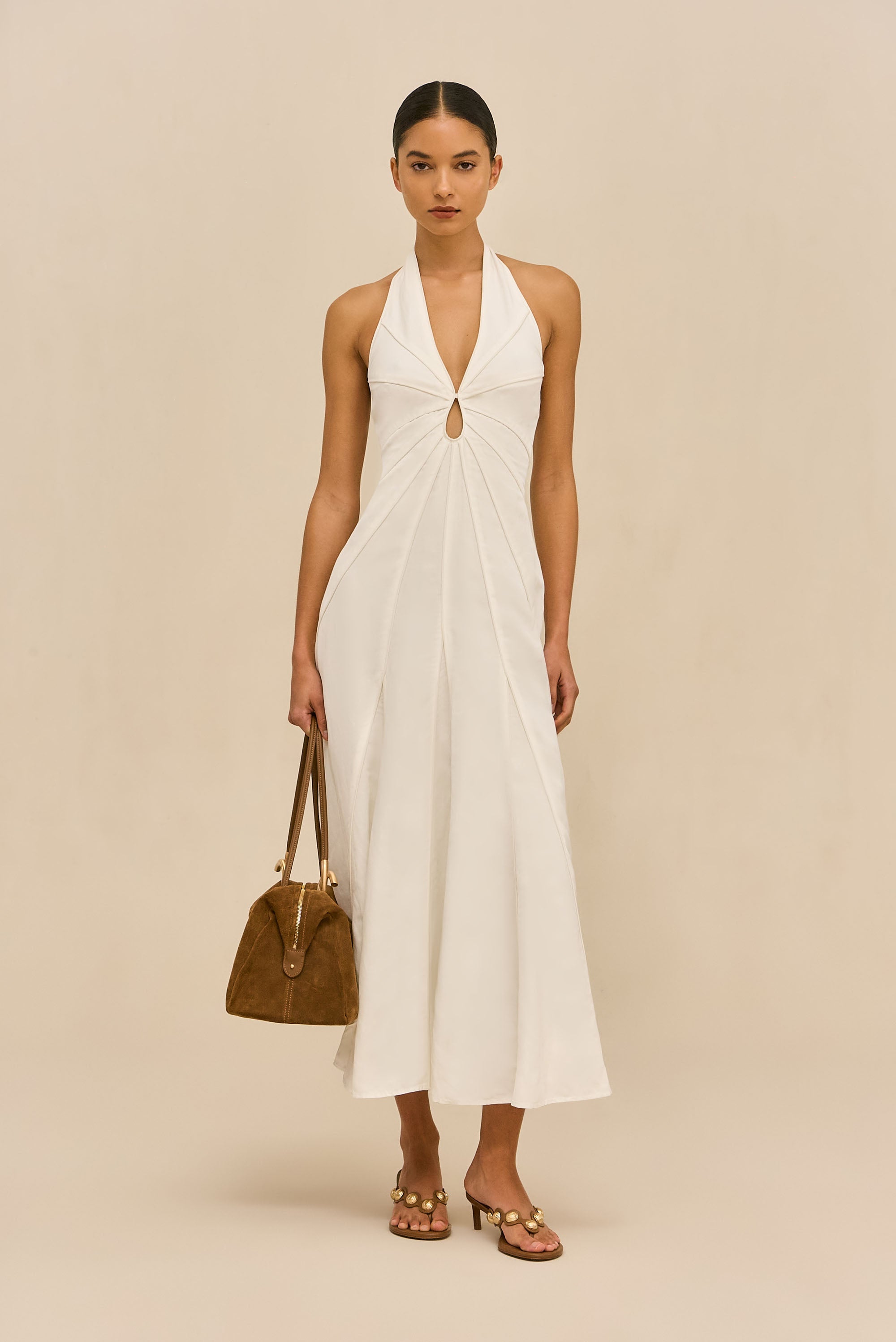 ROWYN DRESS - OFF WHITE