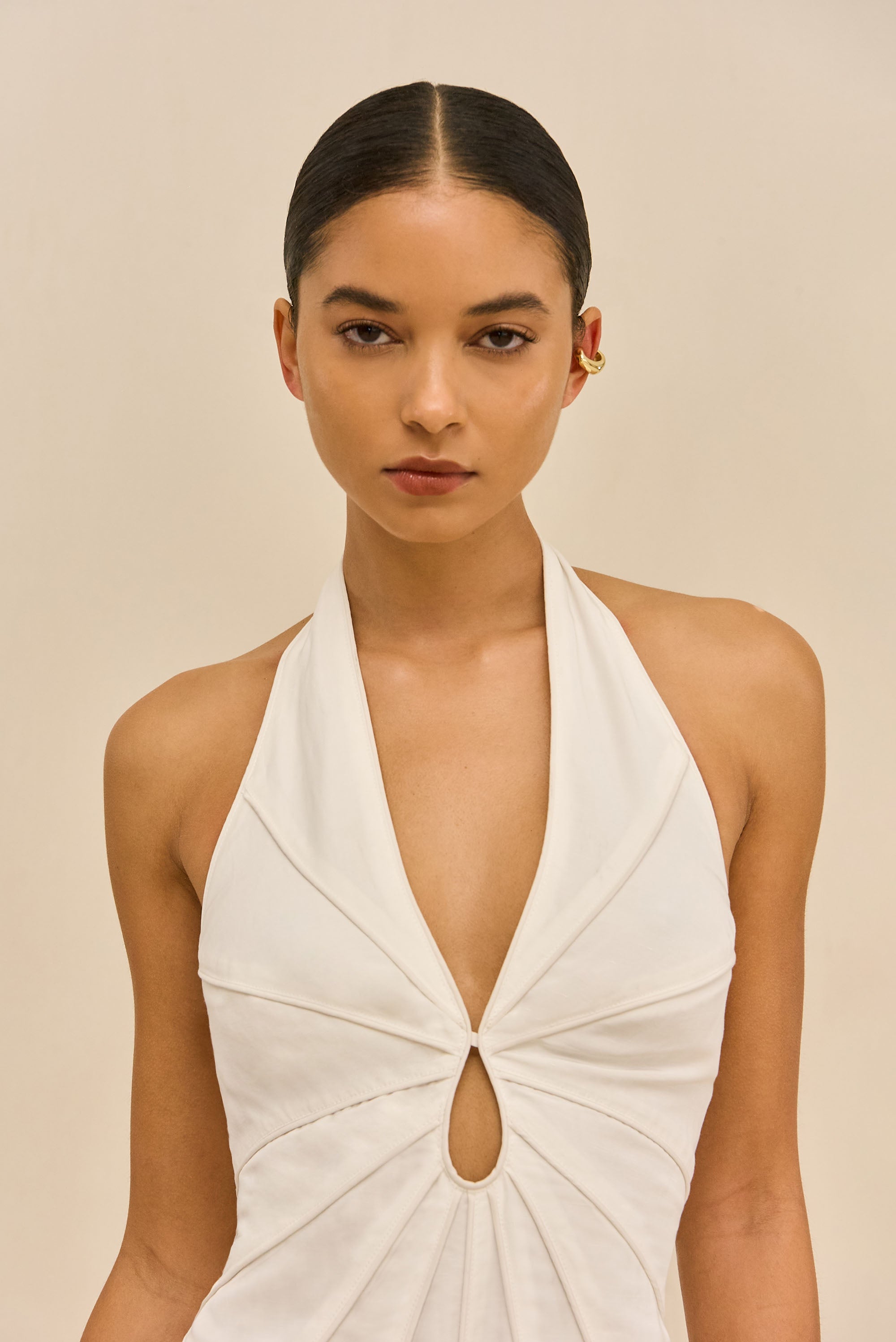 ROWYN DRESS - OFF WHITE